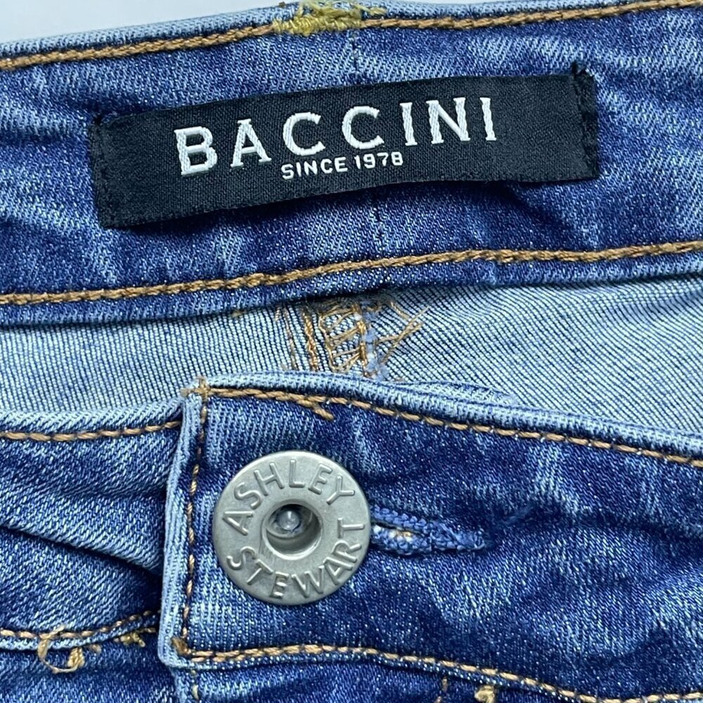 Ashley Stewart Baccini Capri Jeans Size 18 - Picture 4 of 7